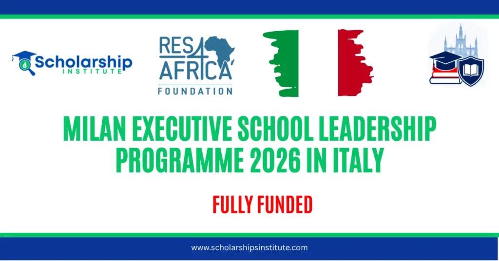 Milan Executive School Leadership Programme 2026 in Italy — Fully Funded for African Energy Professionals