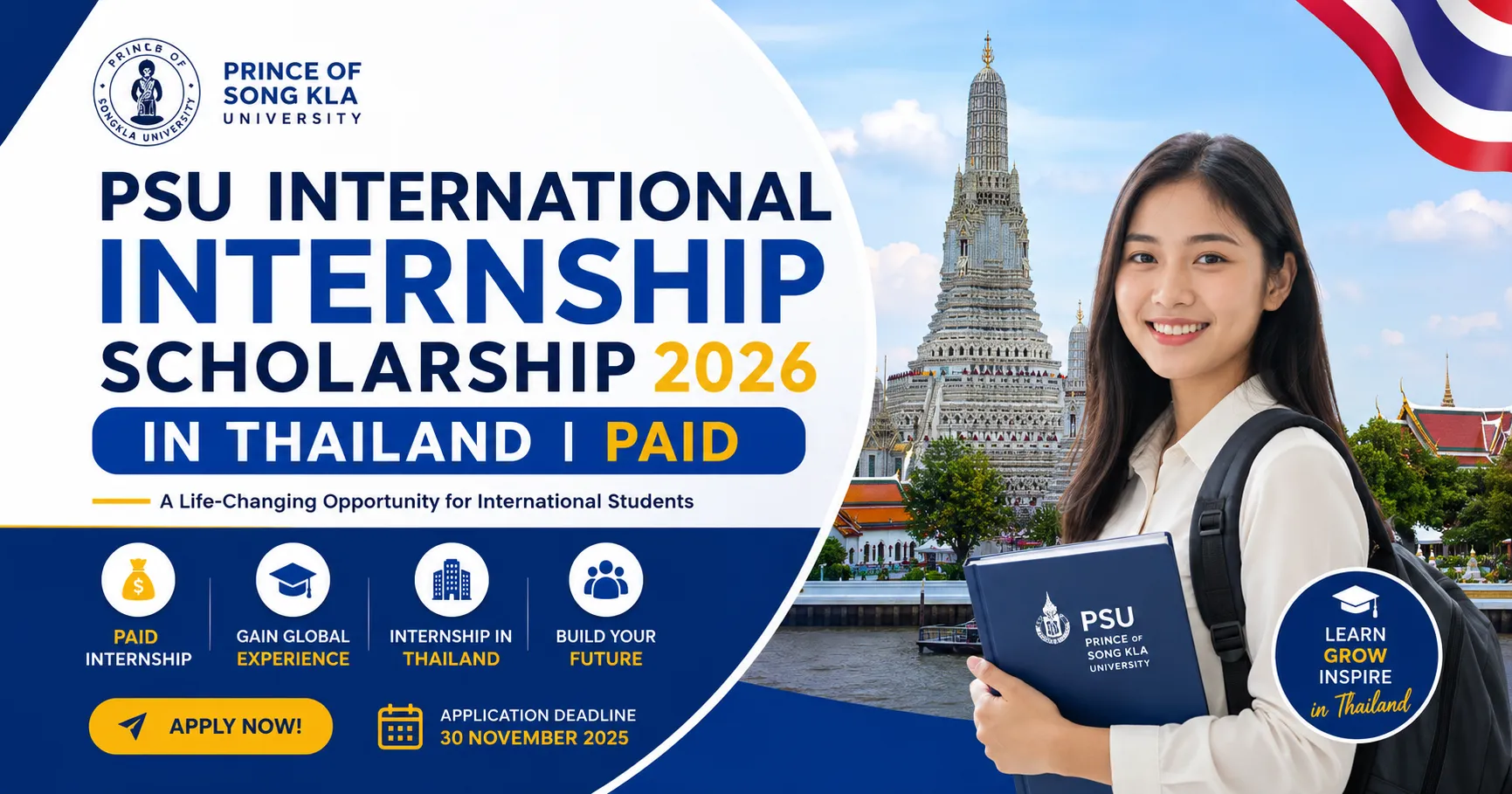PSU International Internship Scholarship